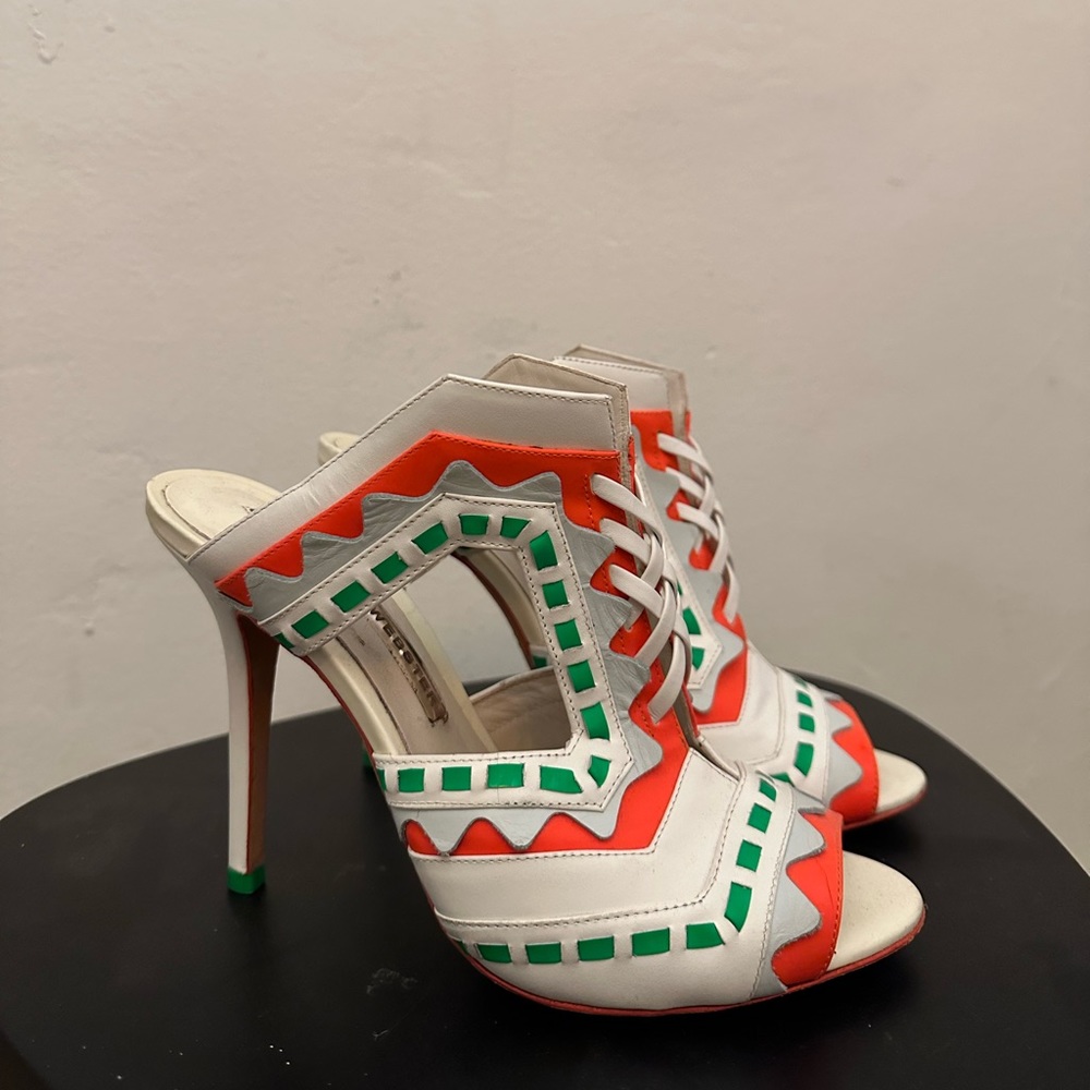 Sophia Webster White Heels
